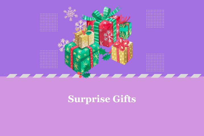 how to present a surprise gift
